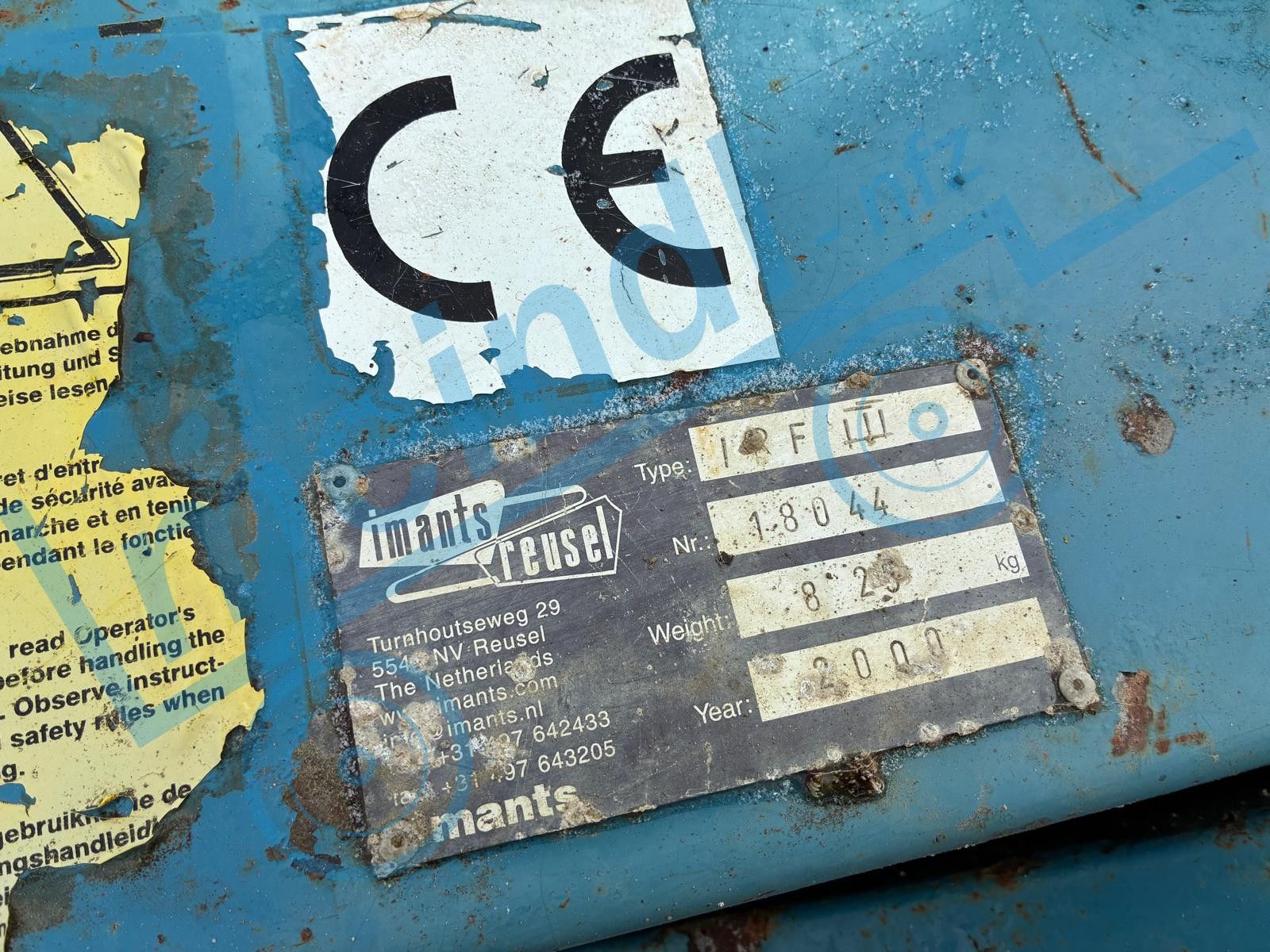 Imants Spargeldammfräse 2