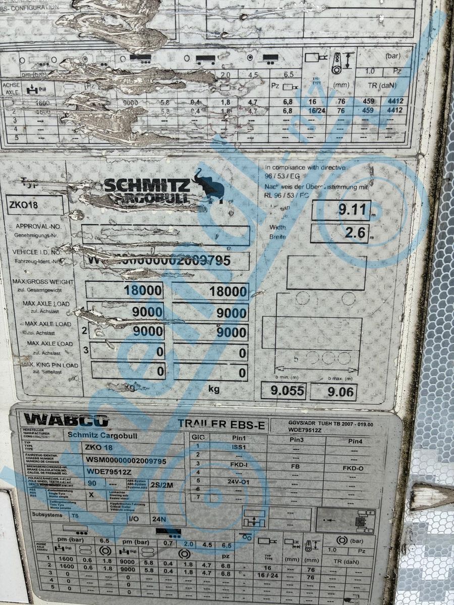 Schmitz Kühlkoffer Anhänger 3