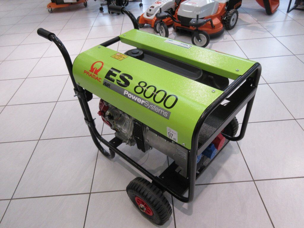 Stromerzeuger ES 8000 THI-AVR inkl. Radsatz 1