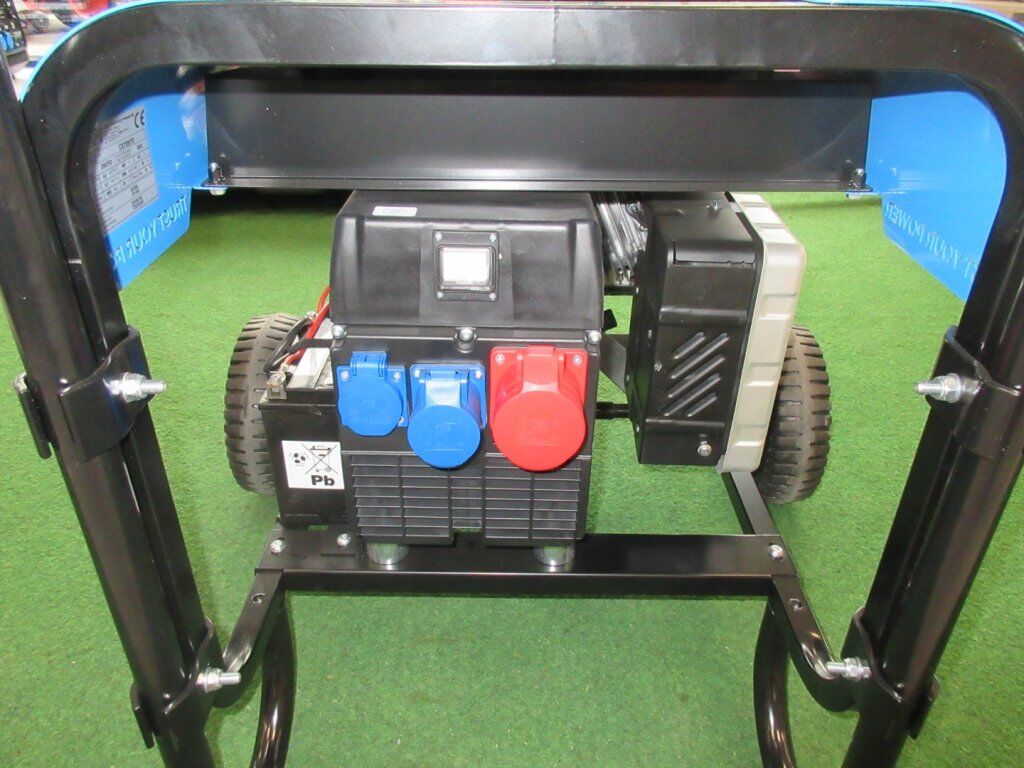 CGM Stromerzeuger CX 7000 TE inkl. Radsatz 2