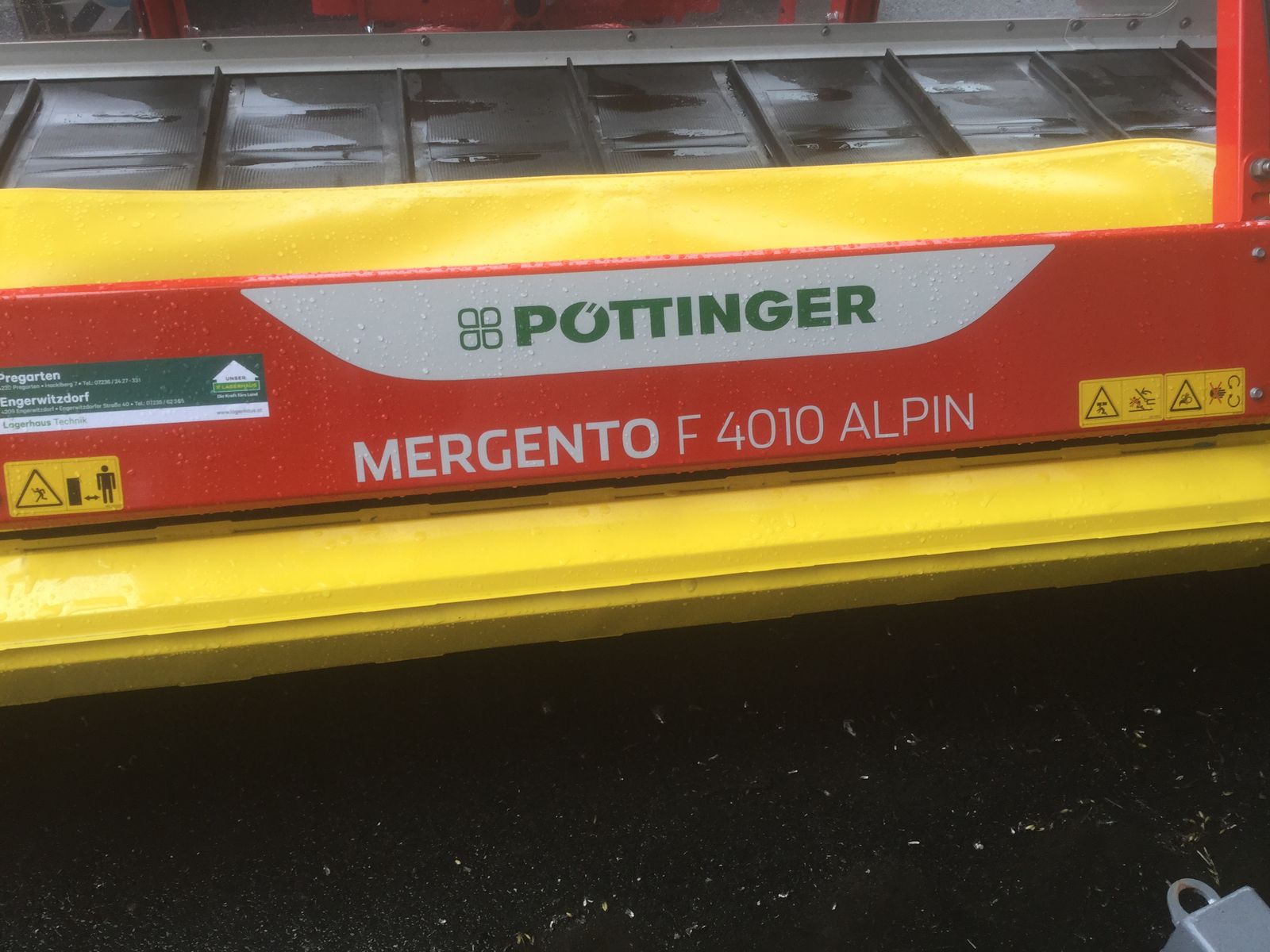 Pöttinger Pöttinger Mergento F 4010 Alpin Bandschwader 1