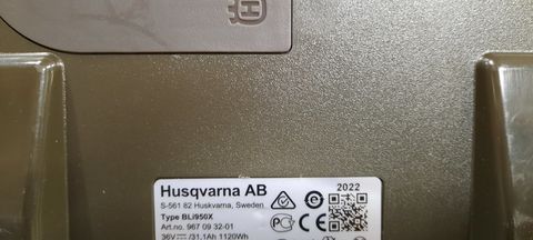 Husqvarna Rückentragbarer Akku BLi 950X