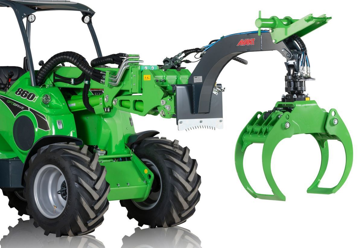 Avant Holzgreifer HD mit hydraulischem Rotator 1