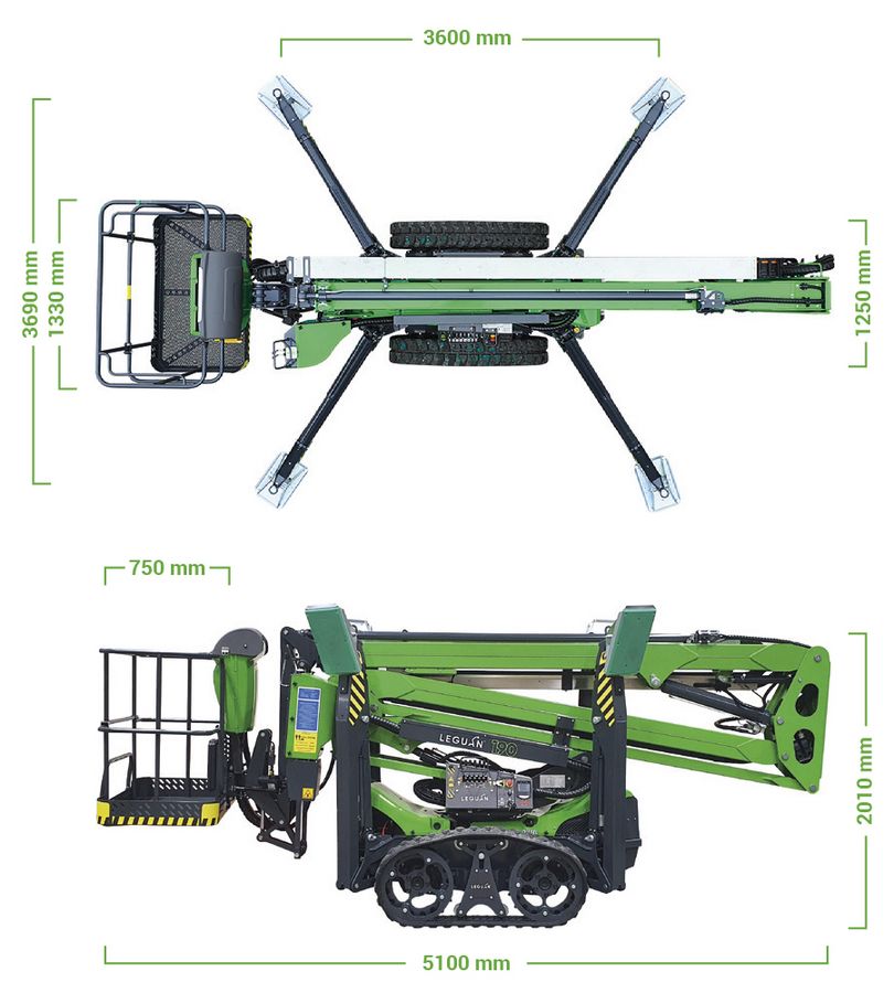 Leguan Lifts Leguan 190 – VORFÜHRMASCHINE 2