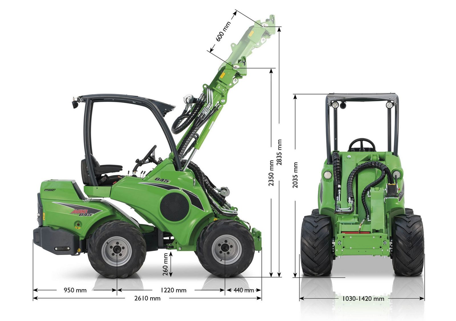Avant Avant 645i Multifunktionslader 2