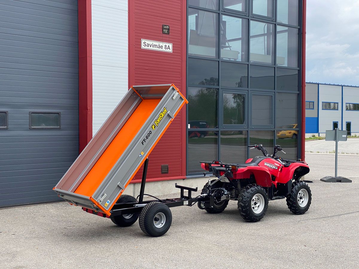 Foresteel FT-600 Kippanhänger 1