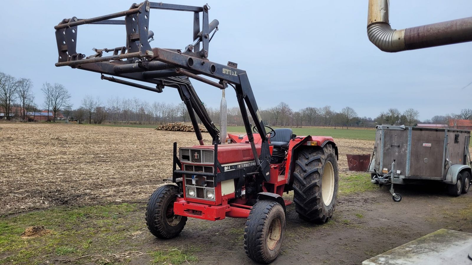 Case IH 644 S mit Frontlader 2