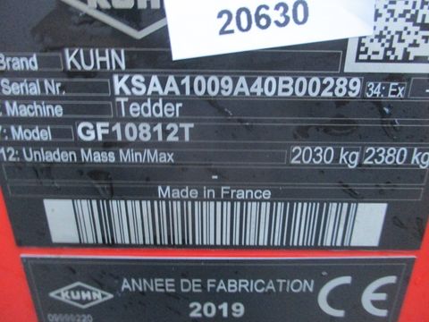Kuhn GF 10812 T HLC Controll