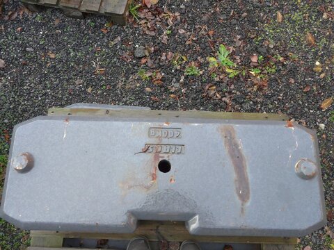 Kontergew. 4x400kg 3