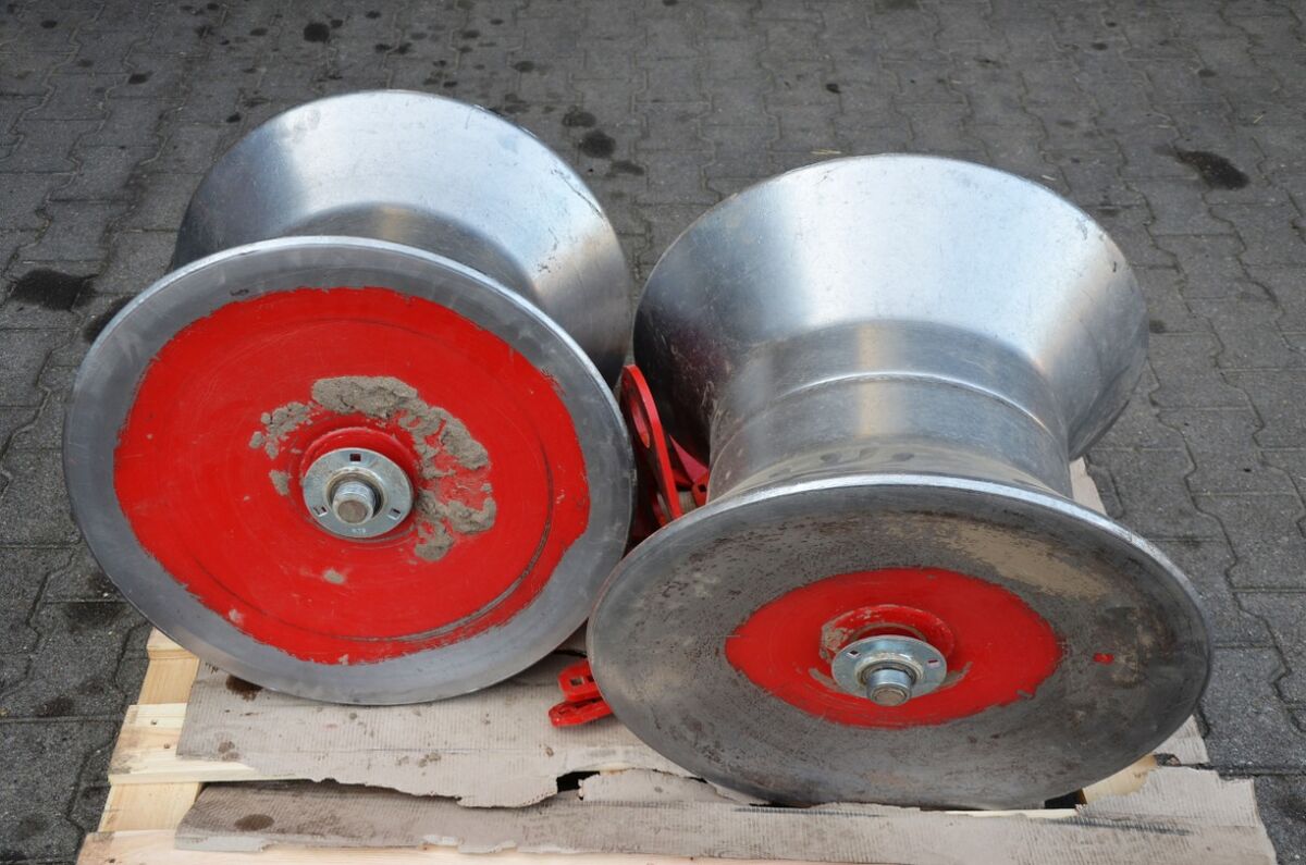 Grimme Dammtrommeln 2 Stück 450/390 1