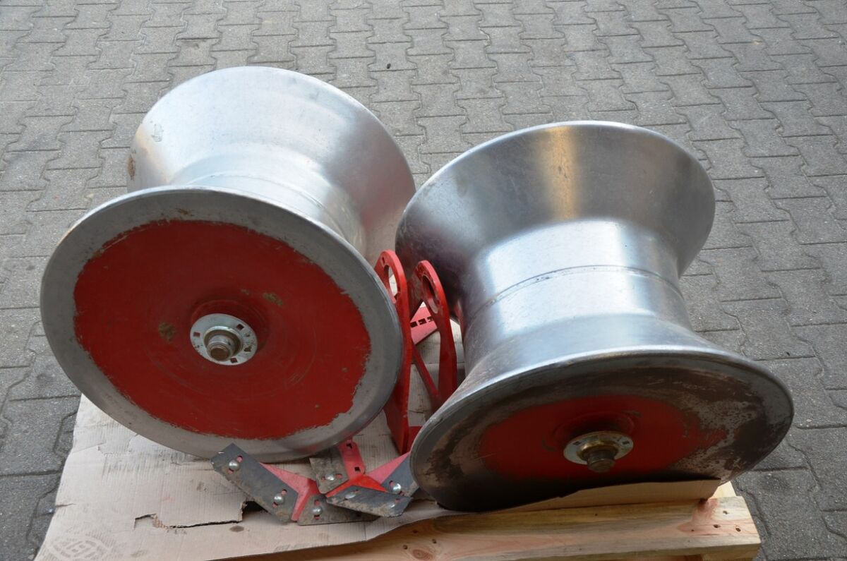 Grimme Dammtrommeln 2 Stück 450/390 2