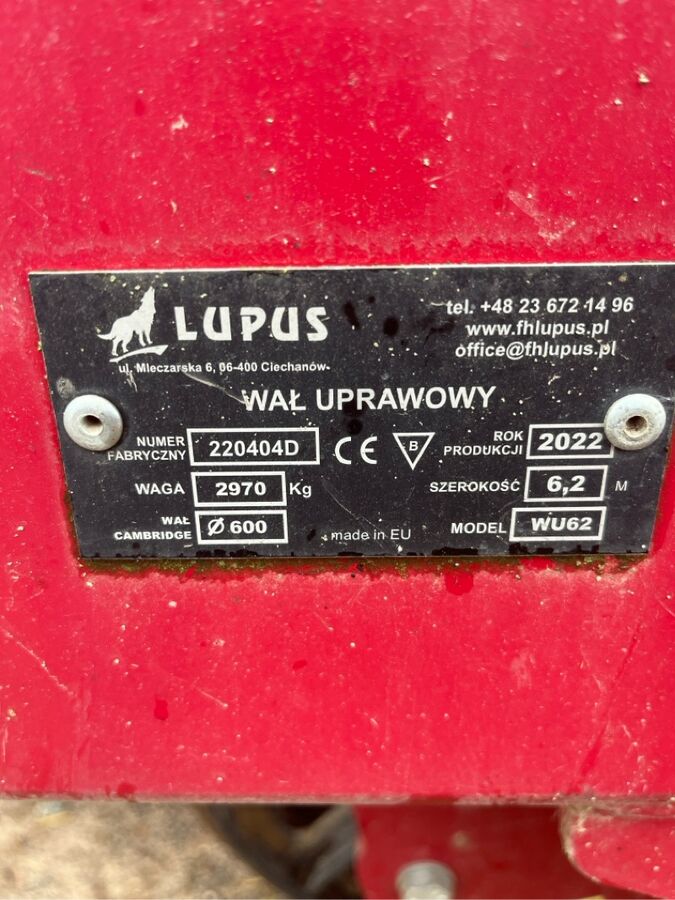 LUPUS Cambridgewalze WU 6,20 3
