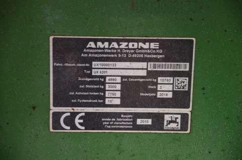Amazone UX 6201 Super