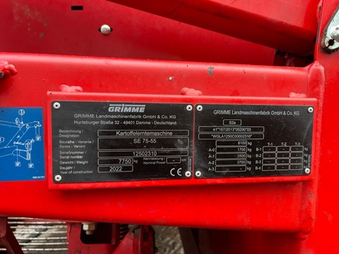 Grimme SE 75-55 SB 2