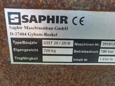 Saphir GSST 20 Gabelstaplerschaufel