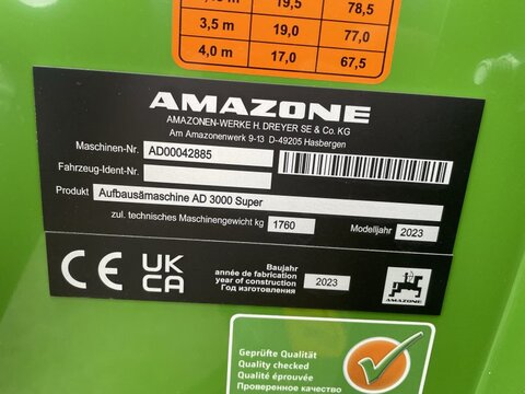 Amazone KE 3002-190 / AD 3000 Super