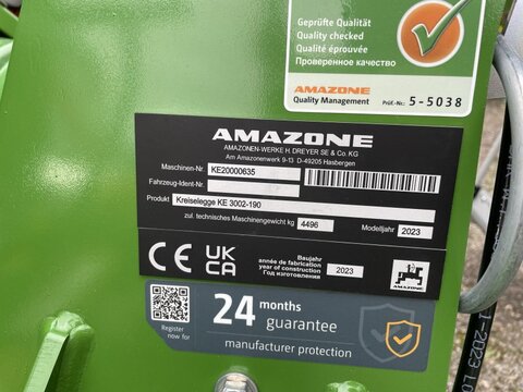 Amazone KE 3002-190 / AD 3000 Super