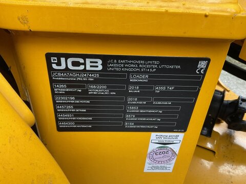 JCB 435 S Agri HighLift 2