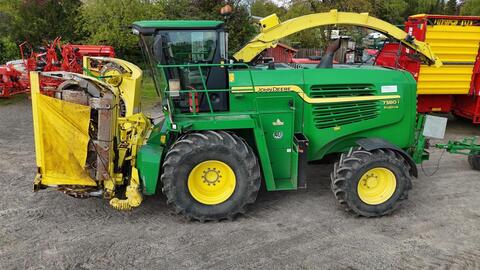 John Deere 7380i ProDrive mit Kemper 8rh u. PU