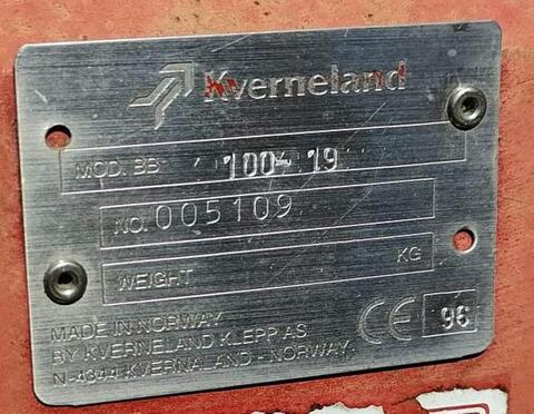 Kverneland BB 100 - 19 Variomat