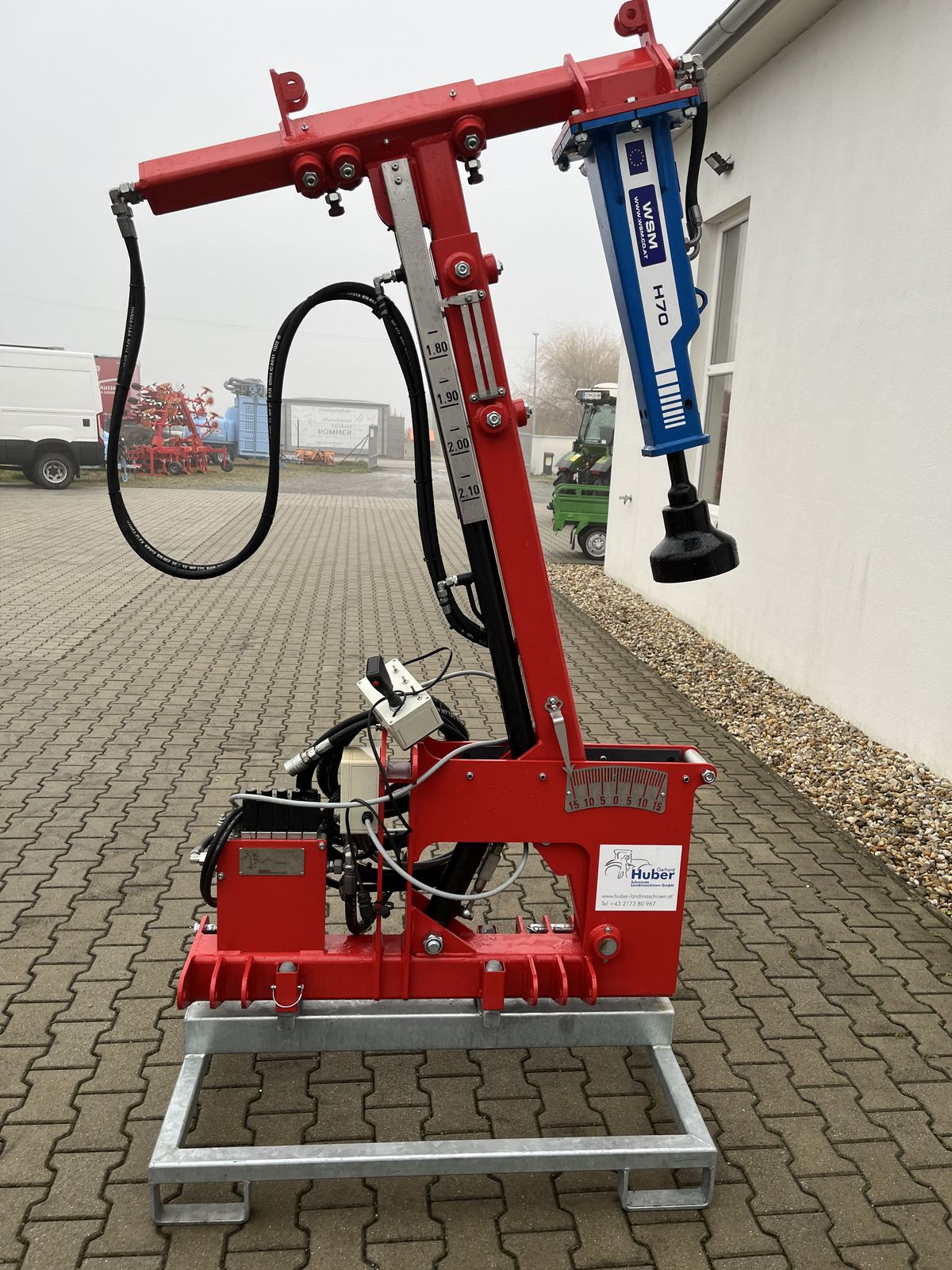 Pfahlramme "Huber" - massive Ausführung 2