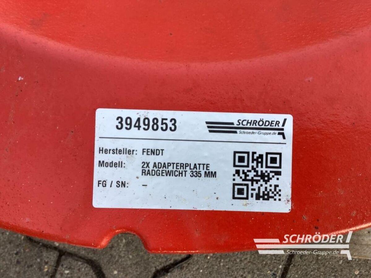 ANBAUSATZ / ADAPTERPLATTEN RADGEWICHTE 3