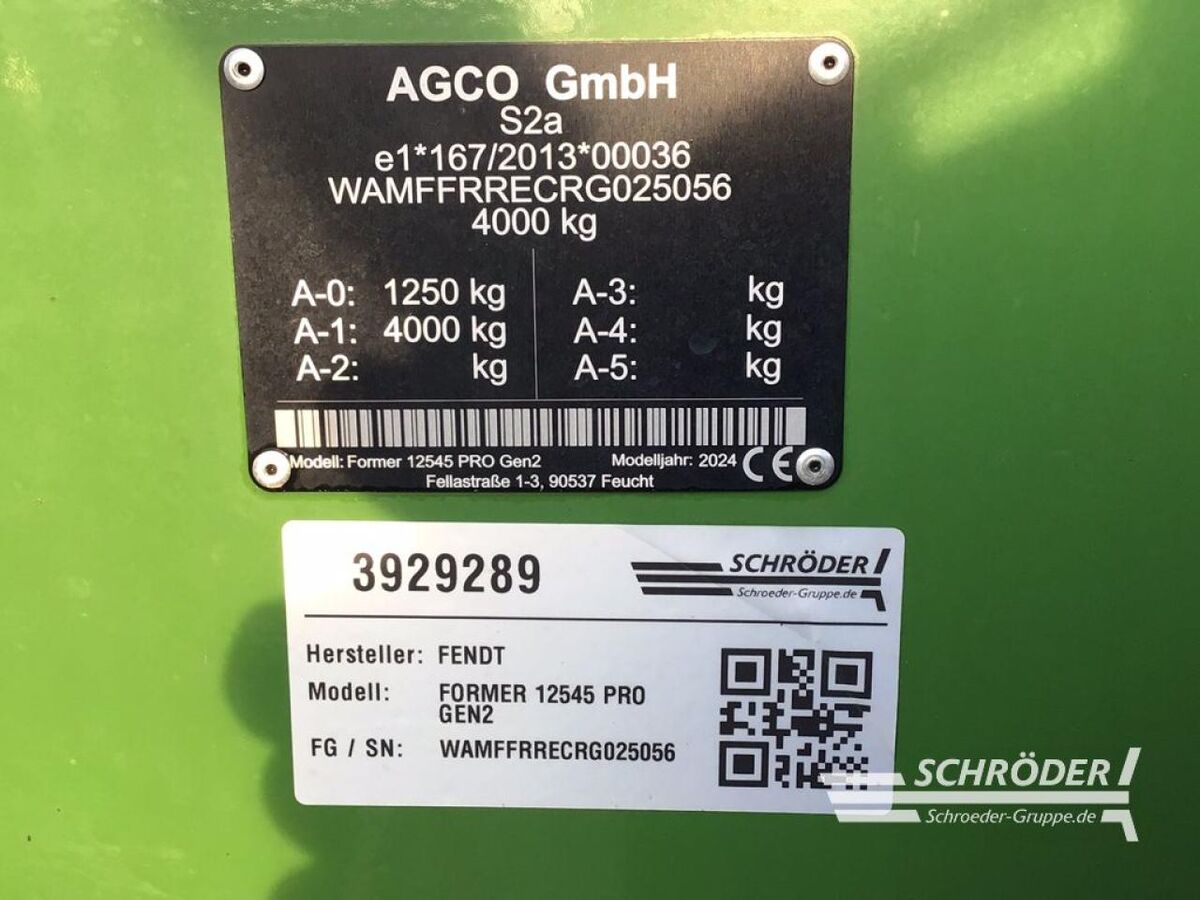 Fendt FORMER 12545 PRO GEN2 3