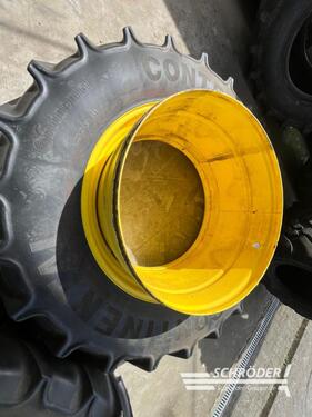 Continental 2X ZWILLINGSRAD 460/85 R42 + VERSCHLÜSSE