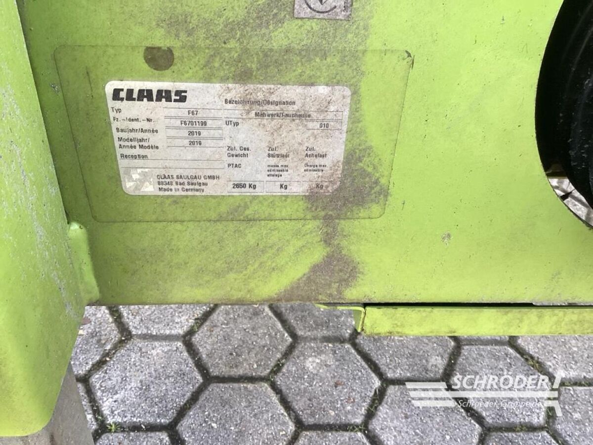 Claas DISCO 1100 C + DISCO 3600 FC 3