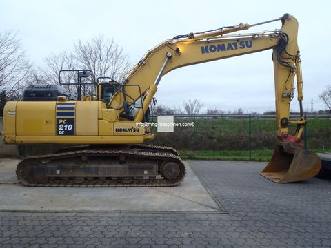 Komatsu PC210/LC-11, deutsche Maschine, 1. Hand