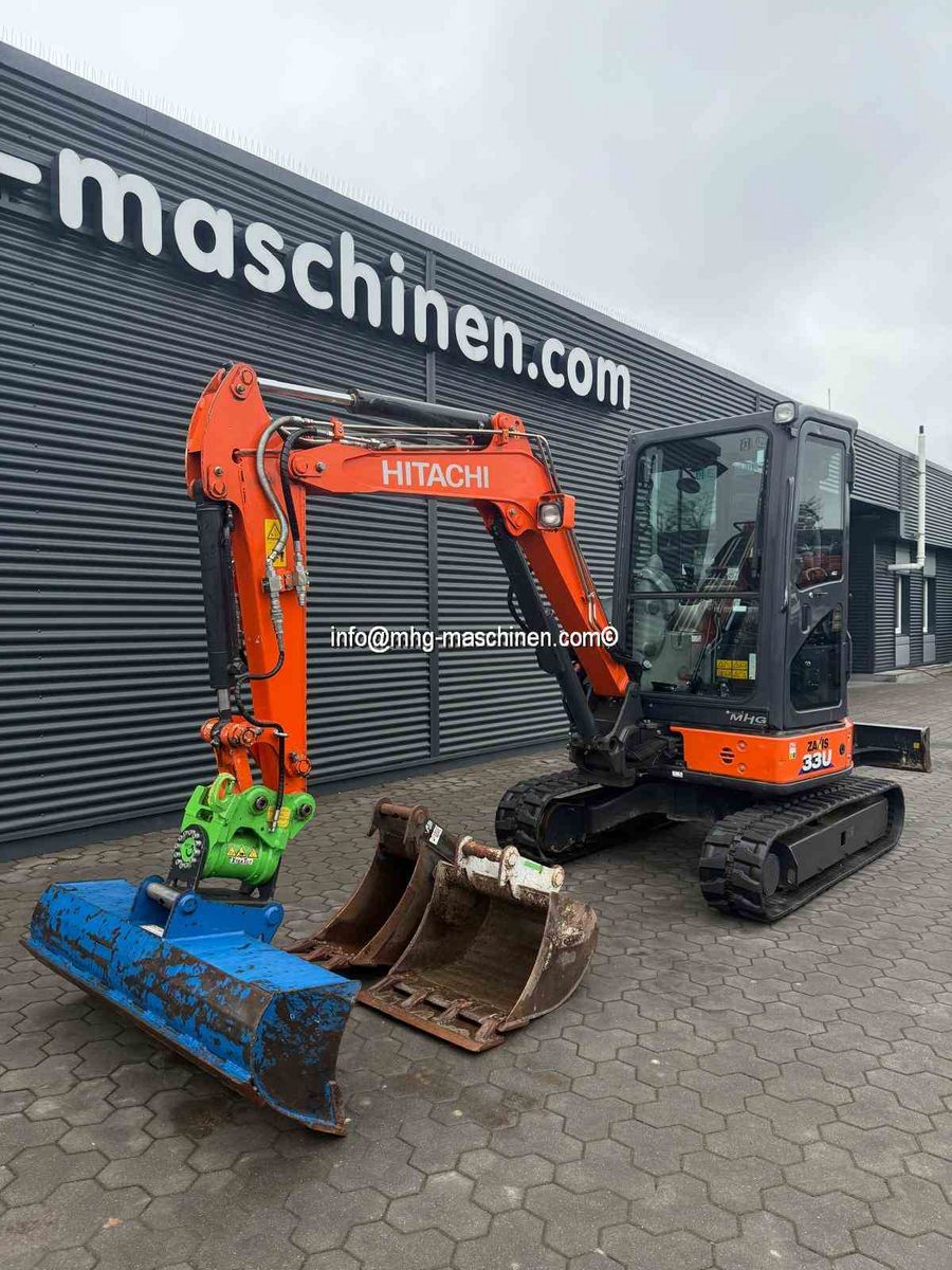 Hitachi Hitachi ZX33U-5 Kettenbagger nur 1453 h 2
