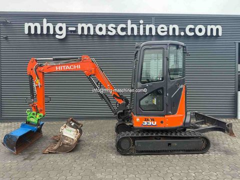 Hitachi ZX33U-5 Kettenbagger nur 1453 h
