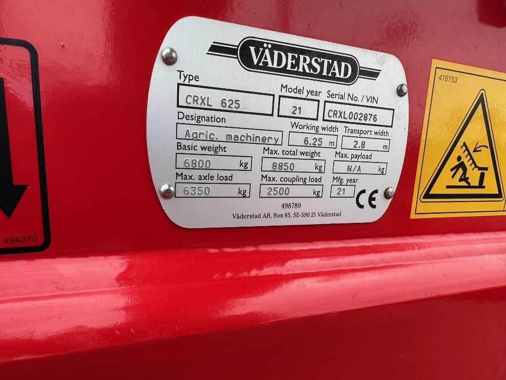 Väderstad Carrier 625 XL 3