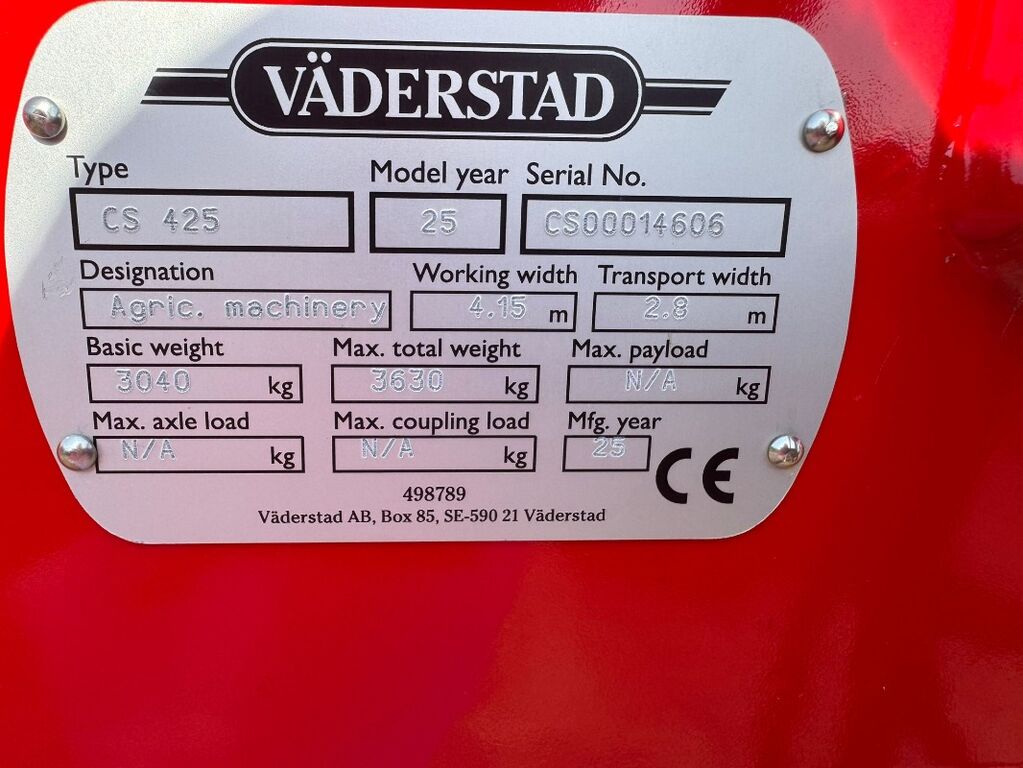Väderstad Cultus 425 2