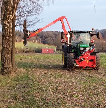 Kuhn Pro-Longer GII mit Säge und Mulchkopf