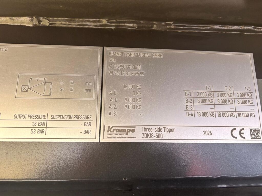 Krampe Flexbody 18-500 Dreiseitenkipper 2