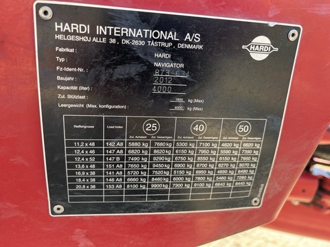 Hardi Navigator 4000 3