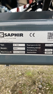 Saphir SinusCut 500 Messerwalze