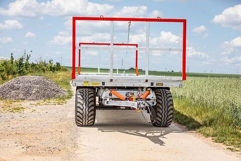 16 t (T-608/2 L EU) Ballenwagen, 9,95 m Strohwag 3