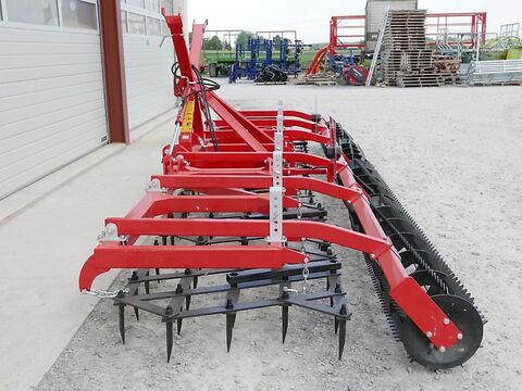 AX Ackeregge mit Walze, Spitzzahnegge 6,7 m 2