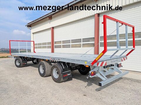 Sonstige Ballenwagen 19 t (T608/3 L) Strohwagen Ballenanh