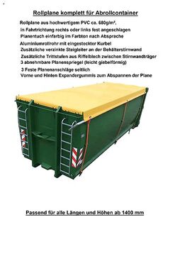 Sonstige Container STE 4500/Plattform, Abrollcontainer, H