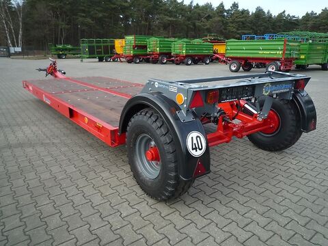 Transportplattform / Tieflader PL-6, hydr. absen 3