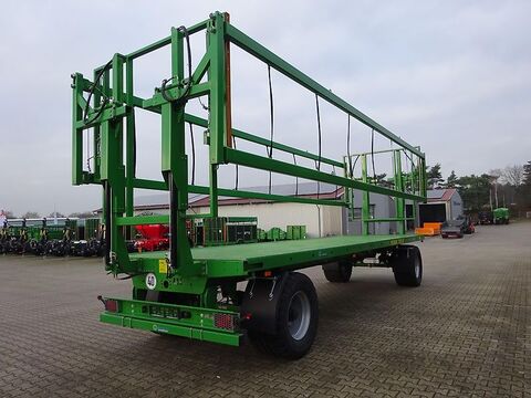Pronar gebr. Ballenwagen, Strohwagen, 18 to, hydr. Ladu 2