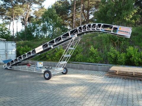 Förderbänder mit gebogenem Ablauf, NEU 2