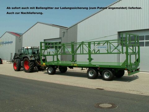 Pronar 3-achs Anhänger, Ballenwagen, Strohwagen, TO 26;