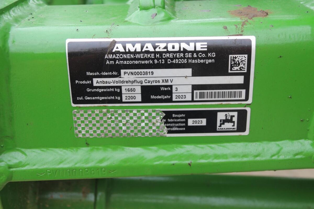 Amazone Cayros XM 950 VS 3