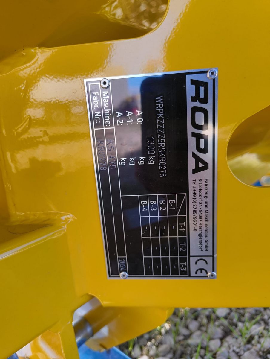 Ropa RKS 475 Krautschläger 3