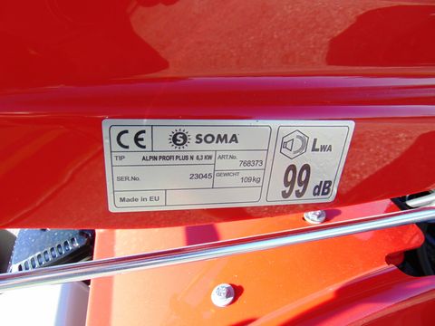 Soma Alpin Profi Plus N 9 PS Motormäher