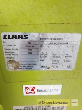 Claas MÄHWERK DISCO 1100 C + 3200 FC 3